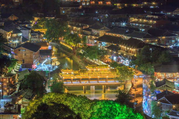 istock Xijiang Miao Village 1153879712