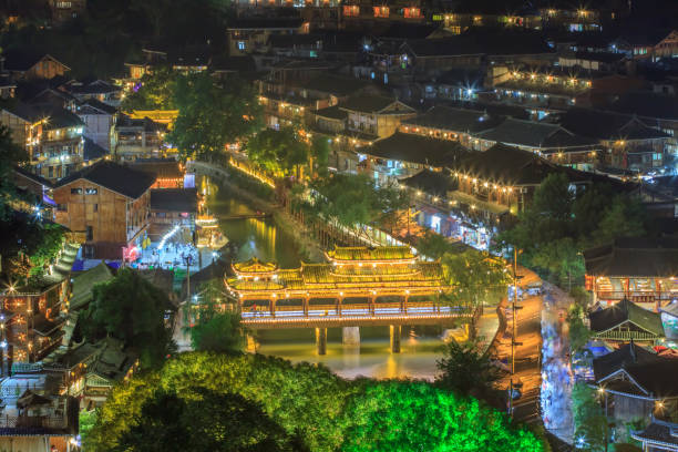 istock Xijiang Miao Village 1153879794