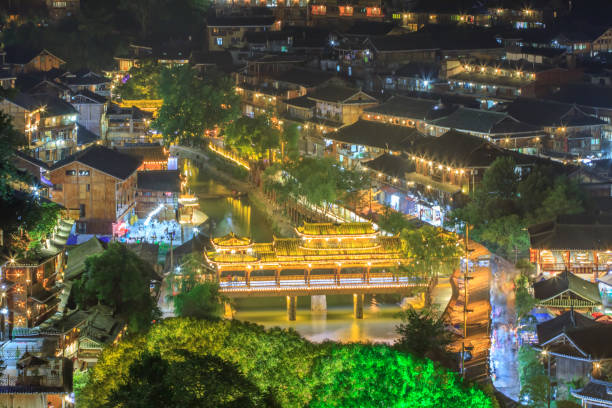 istock Xijiang Miao Village 1153879820