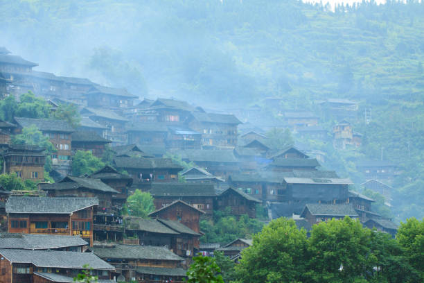 istock Xijiang Miao Village 1153880051