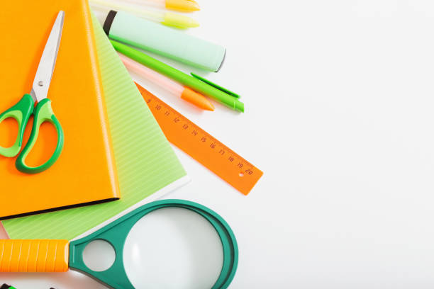 istock school supplies on white background 1153886713