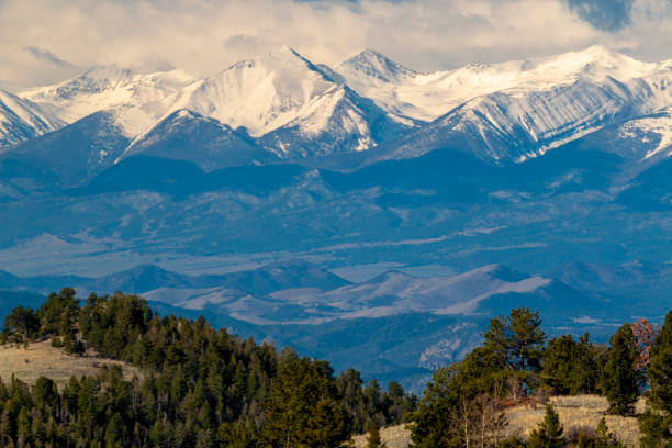 istock Beautiful Snow Capped Sangre de Cristo Range 1153890791