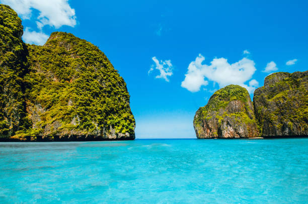 istock Maya Bay Majestic Landscape In Thailand 1153893500
