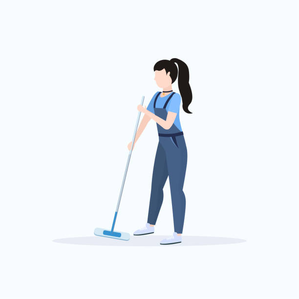 Mujer Barriendo Vectores Libres de Derechos - iStock Mujer Barriendo Vectores Libres de Derechos - iStock
