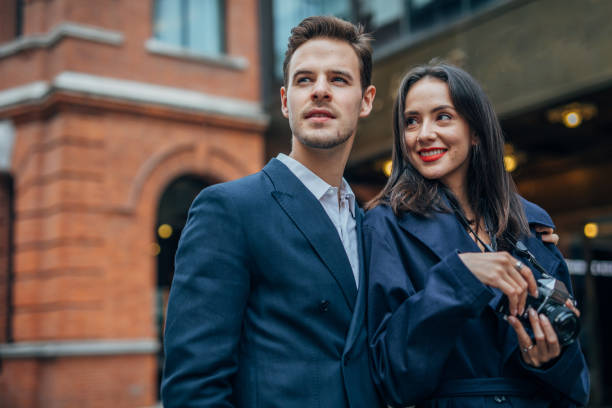 istock Couple standing outdoors 1153897033
