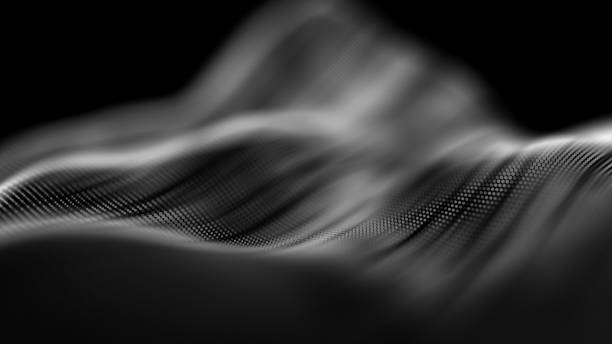 istock Data technology abstract futuristic illustration . Low poly shape with connecting dots and lines on dark background. 3D rendering . Big data visualization . 1153899936