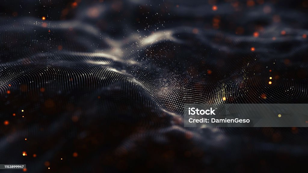Data technology abstract futuristic illustration . Low poly shape with connecting dots and lines on dark background. 3D rendering . Big data visualization . Data technology abstract futuristic illustration . Low poly shape with connecting dots and lines on dark background. 3D rendering . Backgrounds Stock Photo