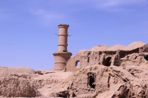istock Mud-brick village of Kharanaq 1153899998