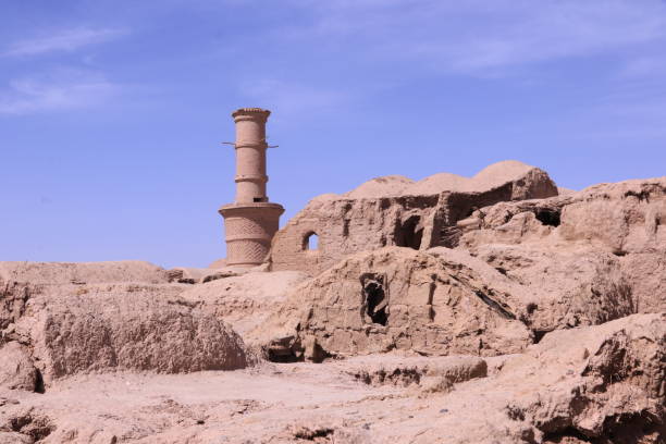 istock Mud-brick village of Kharanaq 1153900029
