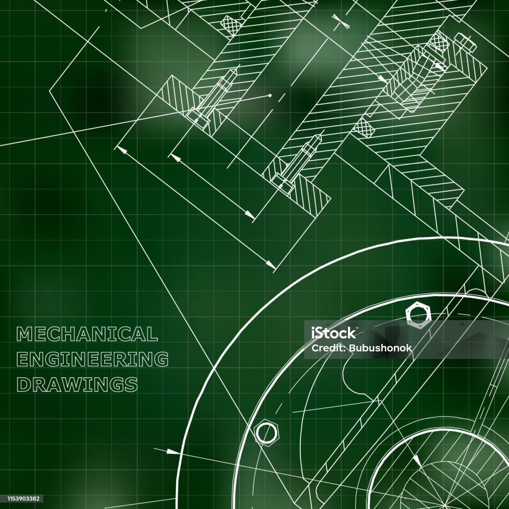 Technical Illustration Mechanical Engineering Technical Design ...