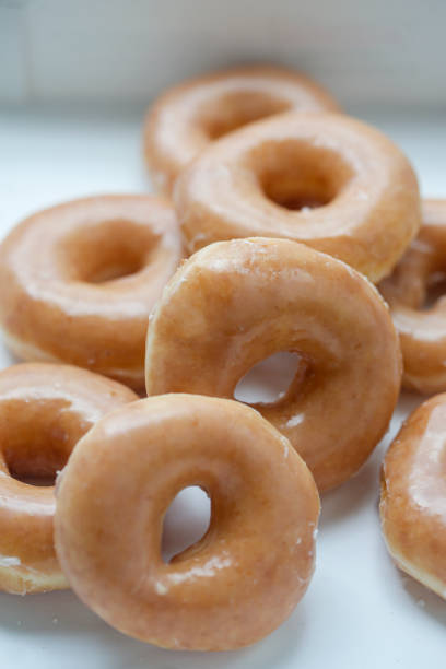 donuts - candied sugar imagens e fotografias de stock