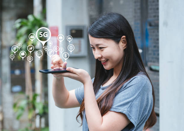 istock Young lady using 5G on her smartphone 1153904931