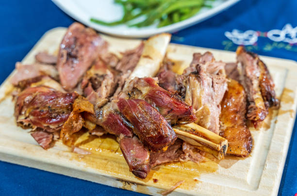 Cooked meat - shoulder of Welsh lamb