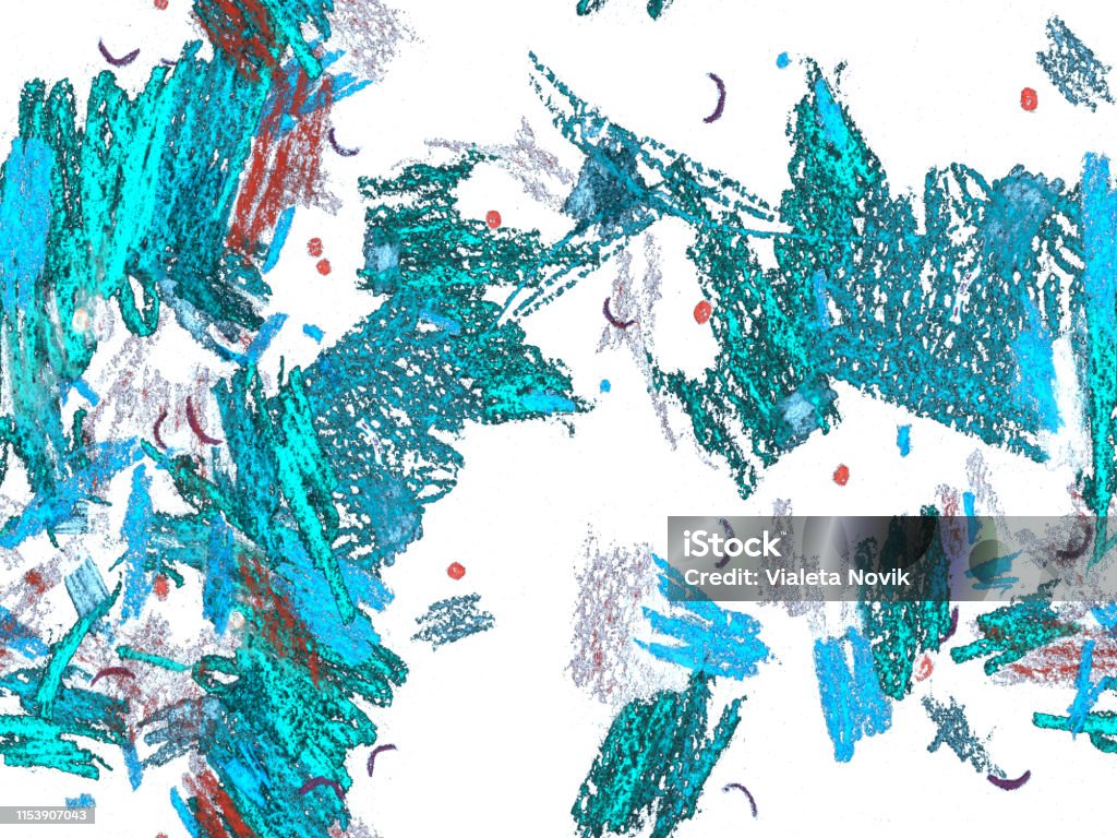 Drawing Crayons Header Creative Crayon Header Stock Illustration - Download Image Now ...