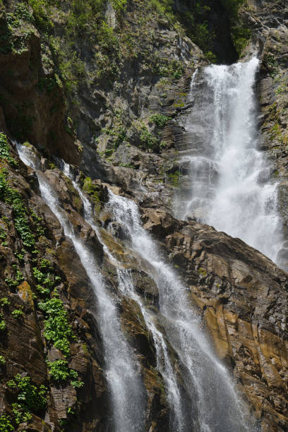 istock Ulim waterfall, North Korea 1153914141