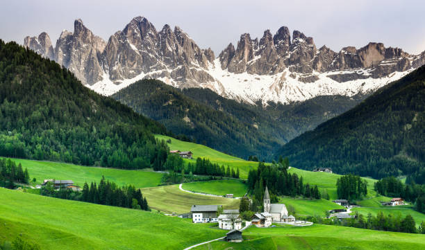 istock Santa Maddalena village, Dolomites 1153915316