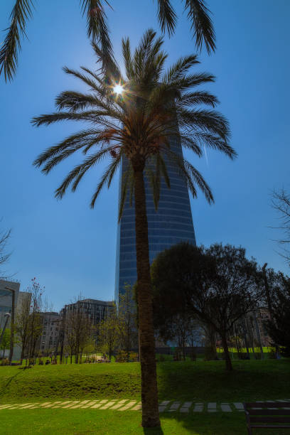 istock Iberdrola tower in Bilbao city, Spain 1153916674