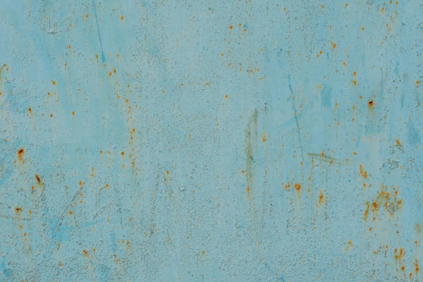 istock Metal texture with scratches and cracks which can be used as a background 1153919105