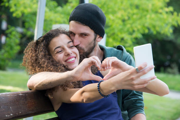 istock I like to spend my time with you. 1153926831
