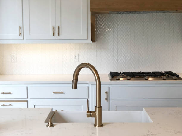 Kitchen Details part of a kitchen vacation rental cleaning stock pictures, royalty-free photos & images