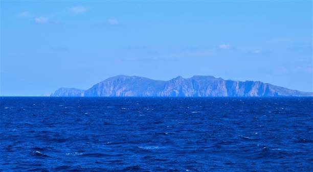 istock Crete coastline from cruise ship 1153931983