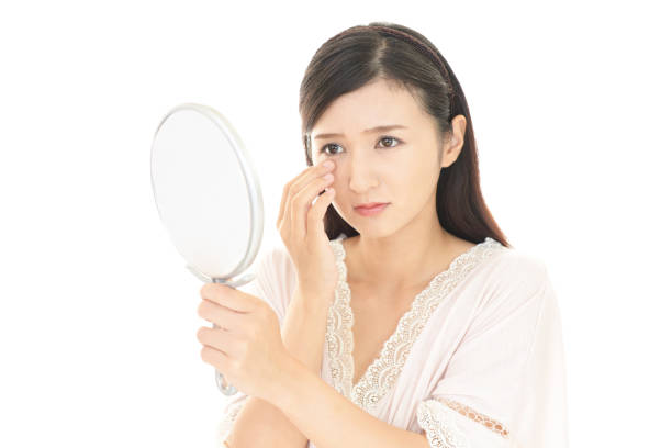 istock Woman suffering from rough skin 1153946917