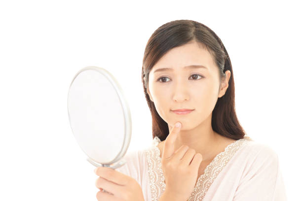 istock Woman suffering from rough skin 1153946941