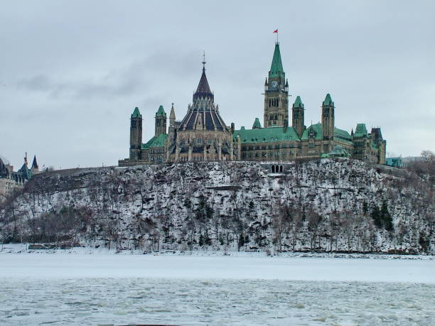 istock Parliament Hill in Ottawa - Winter 1153948018