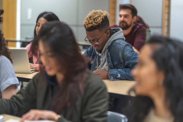 istock A multi-ethnic group of students listen in lecture 1153954544