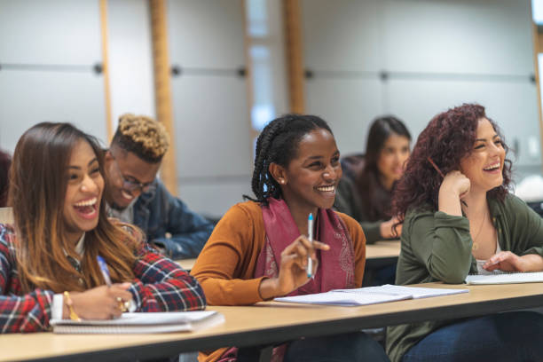 istock A multi-ethnic group of students listen in lecture 1153955076