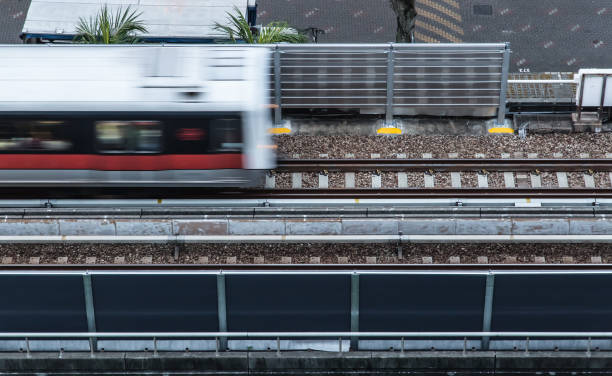istock subway rail and noise barrier aerial view 1153959237