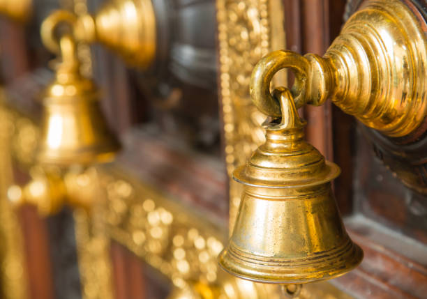 istock indian vintage design style door bell 1153959277