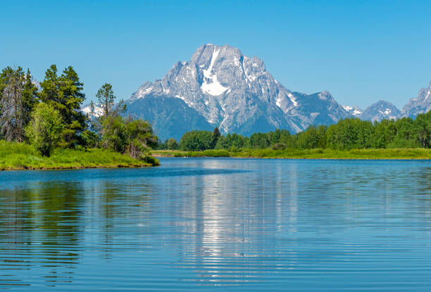 istock Grand Teton Peaks reflection, Wyoming 1153964332