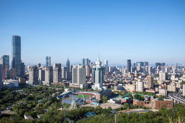 China Dalian city landscape