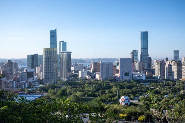 istock China Dalian city landscape 1153970489