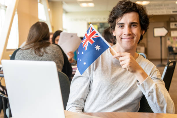 istock Dedicated Male College Exchange Student 1153977332