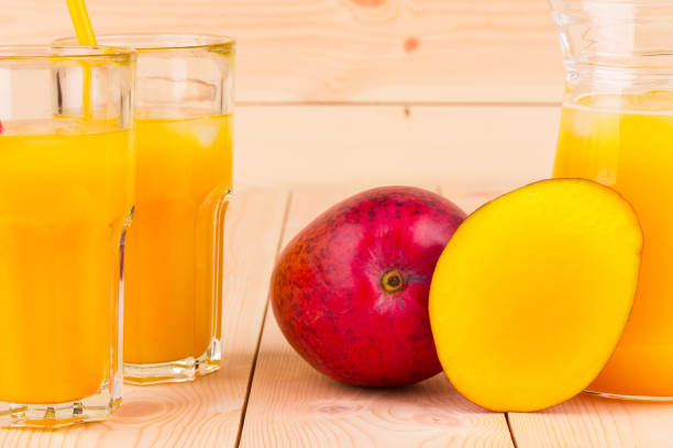 istock Still life with Mango and Juice. 1153981591