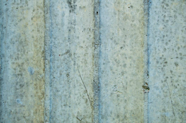 istock The texture of the concrete wall with a wavy structure 1153987133