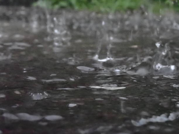 istock Blurry rain drops background design for prints. 1153990234