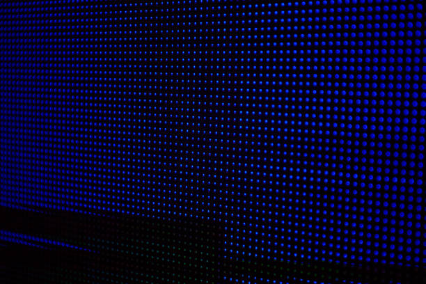 istock Abstract blue digital monitor background 1154001684