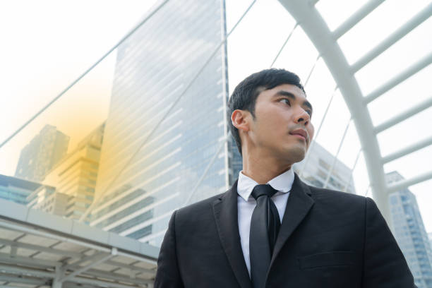 istock Asian Business man in the formal suit. 1154002009