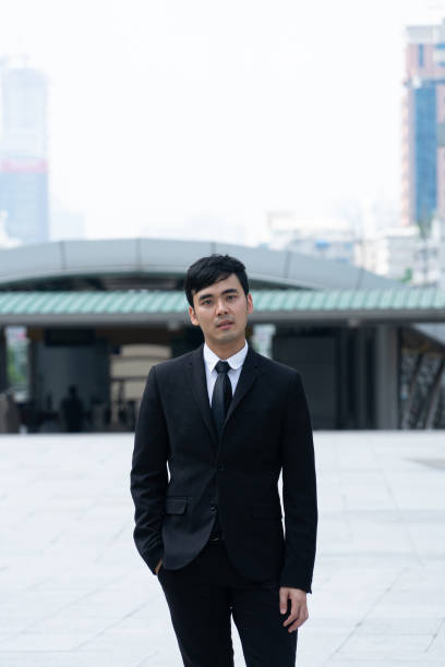 istock Asian Business man in the formal suit. 1154002018