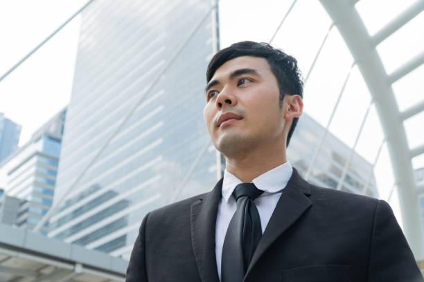 istock Asian Business man in the formal suit. 1154002030