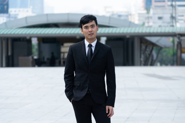 istock Asian Business man in the formal suit. 1154002032