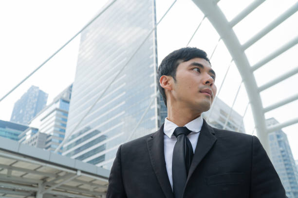 istock Asian Business man in the formal suit. 1154002051
