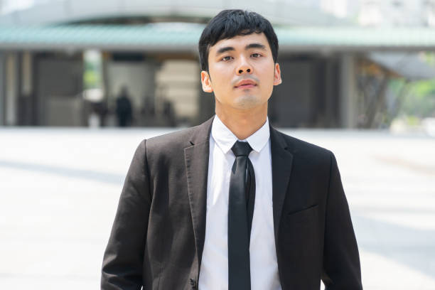 istock Asian Business man in the formal suit. 1154002116