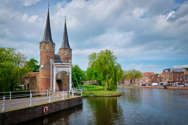 istock Oostport Eastern Gate of Delft. Delft, Netherlands 1154009190
