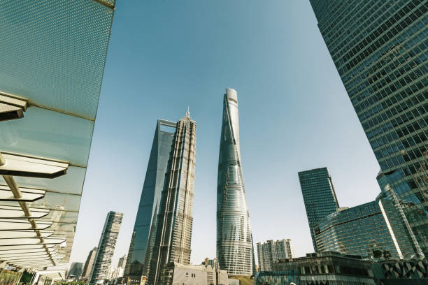 istock business district in Shanghai pudong 1154009204
