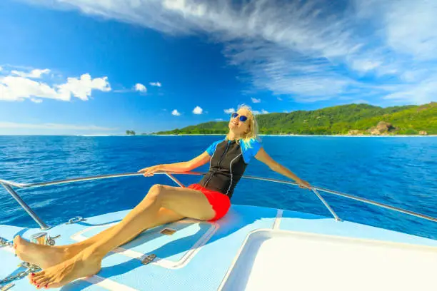 Photo of Seychelles luxury catamaran