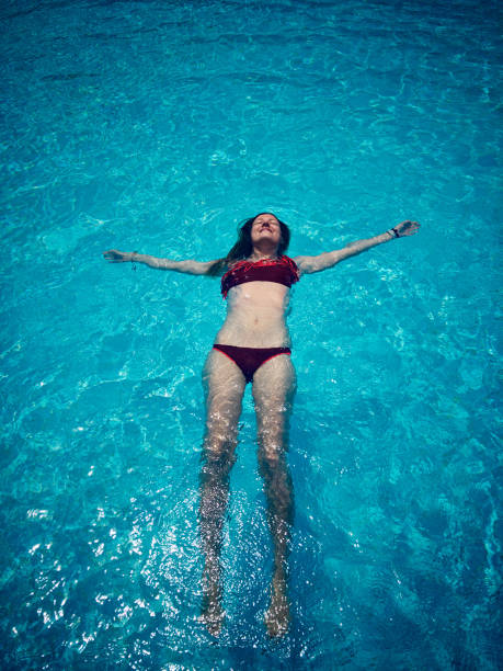 istock Time for summer swimming in the pool. 1154035470